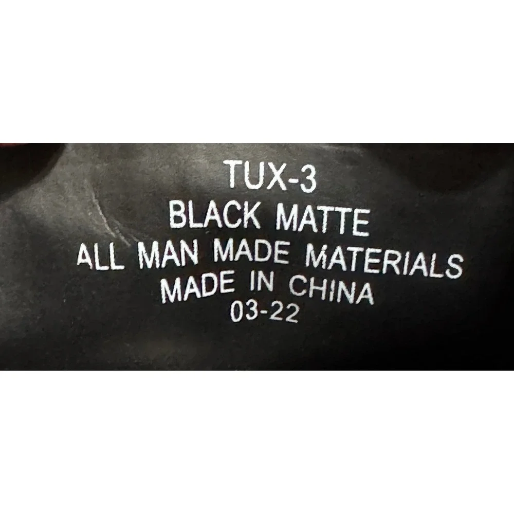 Vangelo Mens TUX-3 Black Matte Formal Tuxedo Dress Shoes Oxford Size 11.5 M